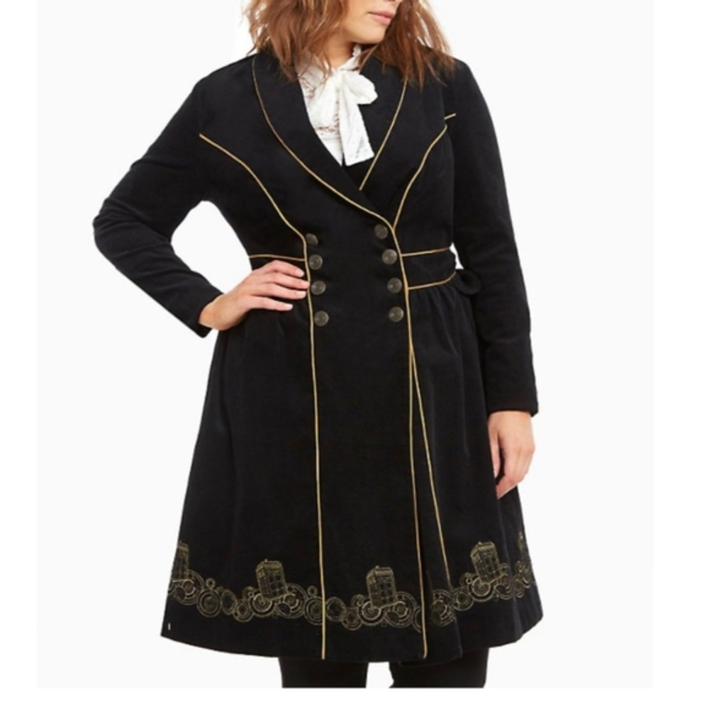 Torrid Doctor Who TARDIS Trench Coat